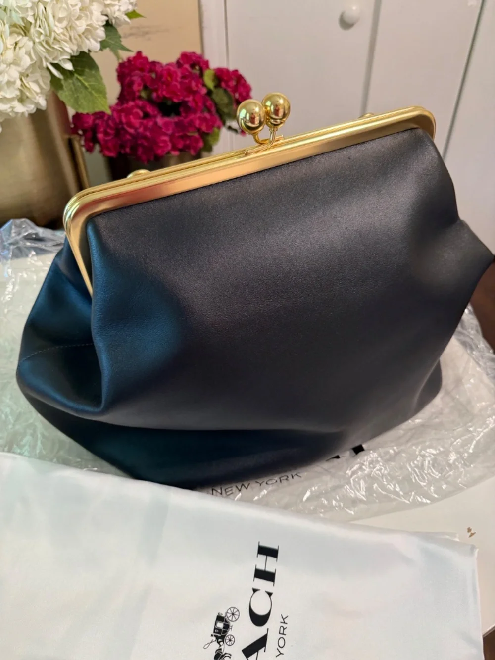 Coach Kisslock Frame Bag 27